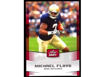 2012 Leaf Draft Football Michael Floyd Rookie Card #35