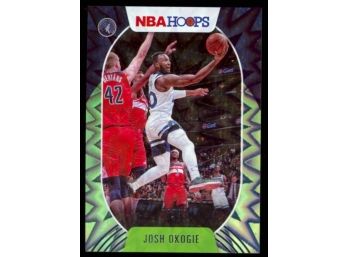 2020-21 NBA Hoops Basketball Josh Okogie Green Reactive /99 #12 Minnesota Timberwolves