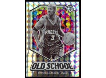 2019-20 Mosaic Basketball Stephon Marbury 'old School' Mosaic Prizm #9 Phoenix Suns
