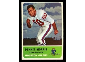 1962 Fleer #53 Dennit Morris