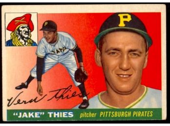 1955 Topps Baseball Jake Thies #12 Pittsburgh Pirates