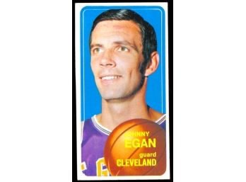 1970-71 Topps Basketball Johnny Egan #34 Cleveland Cavaliers
