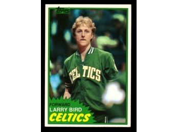 1981 Topps #4 Larry Bird
