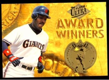 1994 Fleer Ultra Baseball Barry Bonds Award Winners #20 San Francisco Giants