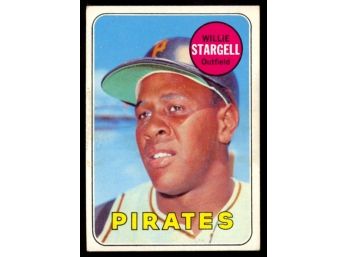 1969 Topps Baseball Willie Stargell #545 Pittsburgh Pirates Vintage HOF