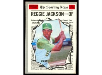 1970 Topps Baseball The Sporting News Reggie Jackson All Star #459 Oakland Athletics Vintage HOF