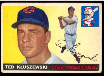 1955 Topps Baseball Ted Kluszewski #120 Cincinnati Redlegs