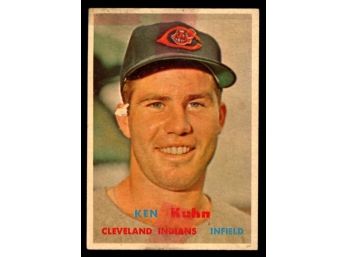 1957 Topps #266 Ken Kuhn