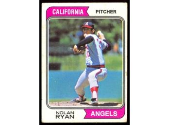 1974 Topps Baseball Nolan Ryan #20 Los Angeles Angels HOF