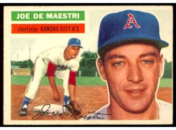 1955 Topps Baseball Joe De Maestri #161 Kansas City Athletics