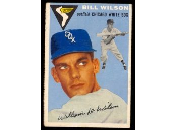 1954 Topps Baseball Bill Wilson #222 Chicago White Sox
