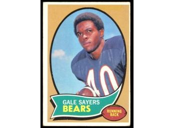 1970 Topps Football Gale Sayers #70 Chicago Bears HOF