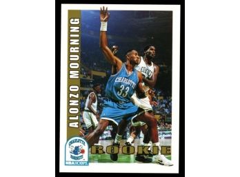 1993 NBA Hoops Alonzo Morning Rookie Card