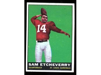 1961 Topps #115 Sam Etcheverry RC