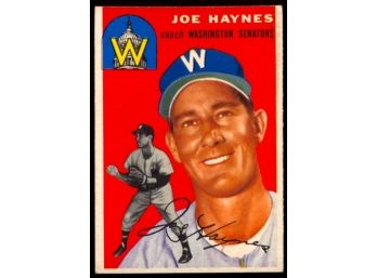 1954 Topps Baseball Joe Haynes #223 Washington Senators