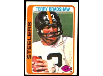 1978 Topps Football Terry Bradshaw #65 Pittsburgh Steelers HOF