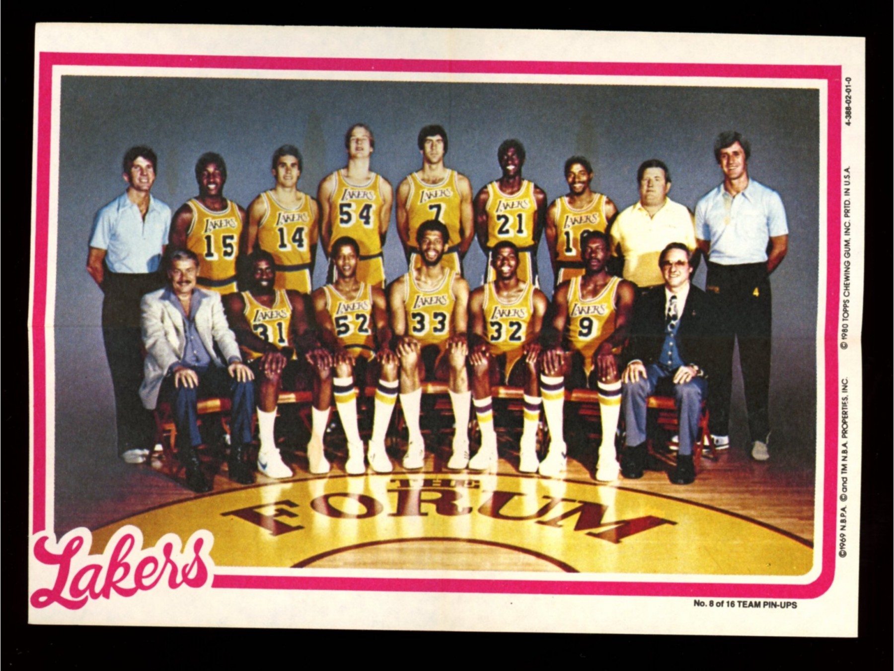 Sold at Auction: 1980 Topps Magic Johnson Rookie Allstar Card