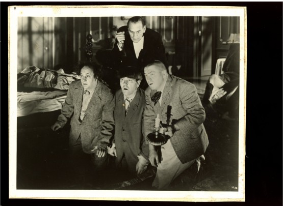 Vintage Original Three Stooges 8x10 Photo From Original Negative