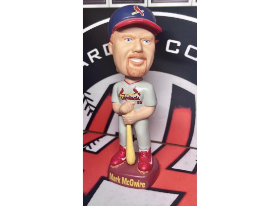 Limited Edition Porcelain Mark Mcgwire Bobble Head ~ New With Box