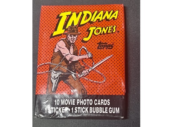 1984 Topps Indiana Jones Wax Pack