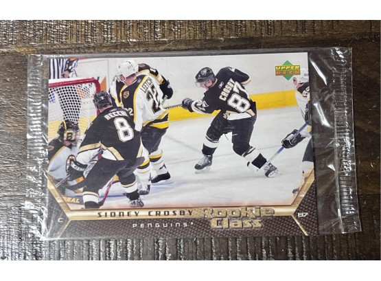 SEALED!! 2006 Upper Deck Rookie Class Sydney Crosby Jumbo Rookie Card Factory Sealed