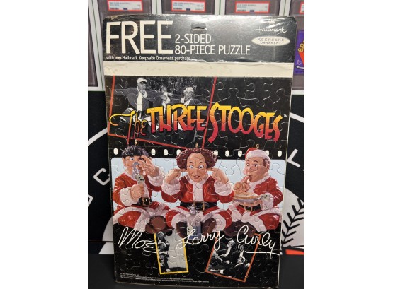 The Three Stooges ~ 1999 Hallmark 80 Piece Puzzle Still Sealed