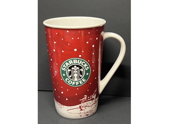 Starbucks 2007 Collectors Edition Tall Holiday Coffee Mug