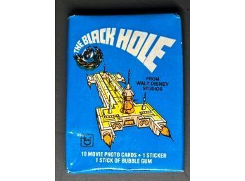 1978 Topps The Black Hole Trading Cards Unopened Wax Pack