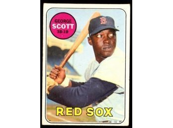 1969 TOPPS BASEBALL #574 GEORGE SCOTT BOSTON RED SOX