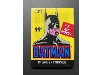 1989 Topps Batman The Movie Trading Cards Sealed Pack