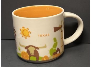 Starbucks 2015 Collectors You Are Here  Texas Coffee Mug