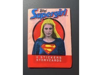 Topps Supergirl Movie Trading Cards Wax Pack