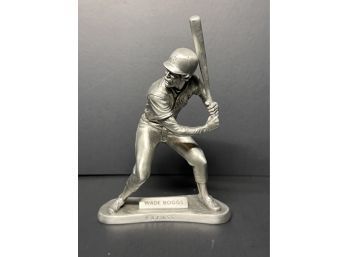 WADE BOGGS LIMITED EDITION PEWTER STATUE  /655 RED SOX
