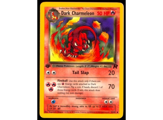  Pokemon - Dark Charmeleon (32) - Team Rocket - 1st