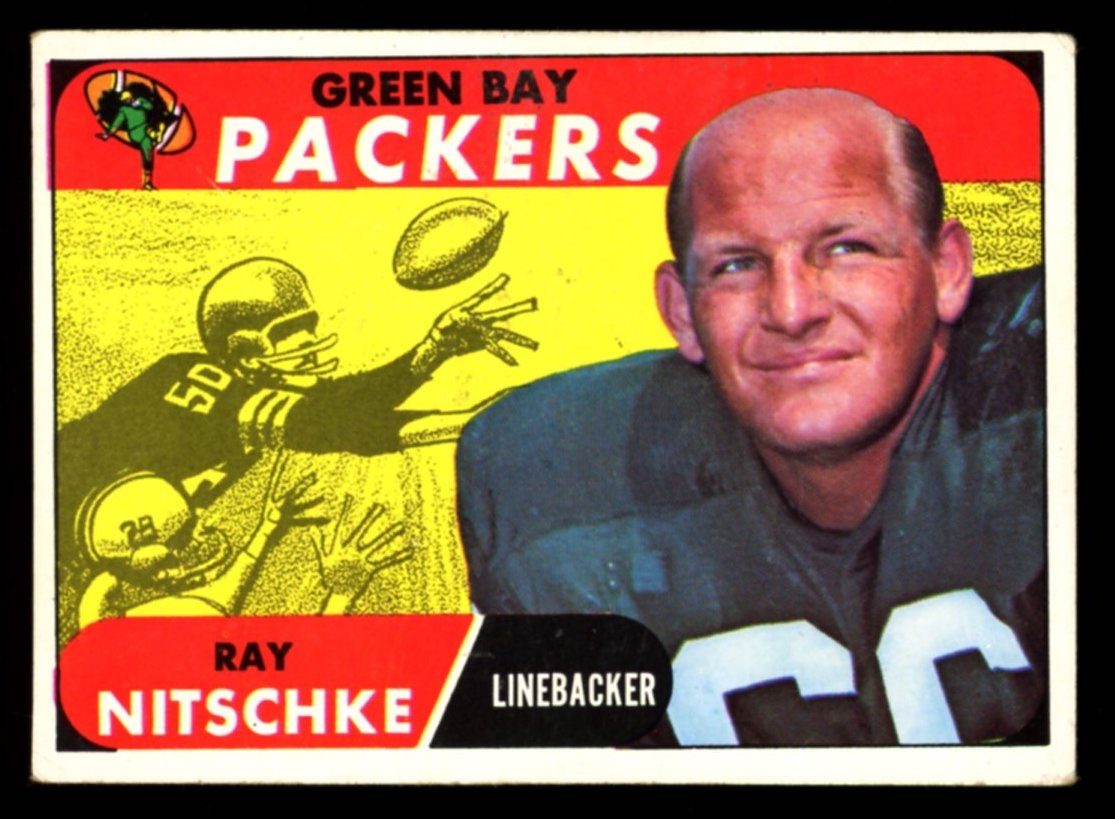 Ray Nitschke 1969 Authentic Jersey Green Bay Packers