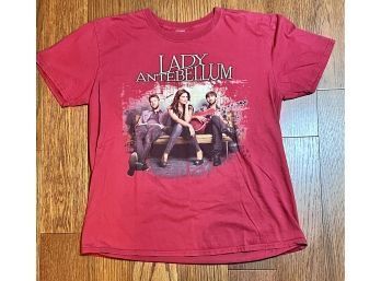 Lady Antebellum Red Own The Night Tour T-shirt