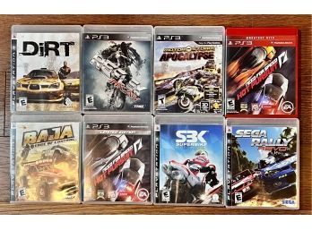 Lot Of 8 PS3 Games - Racing