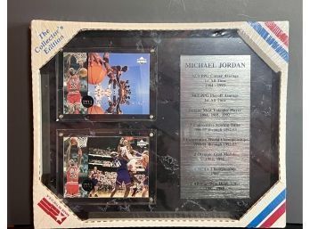 Michael Jordan Upper Deck Collectors Edition Plaque Still Factory Sealed