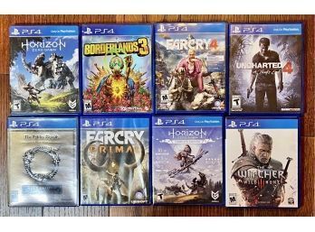 Lot Of 8 PS4 Games - Fantasy