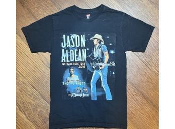 Jason Aldean We Were Here Tour Shirt 2016 Hanes Size Small