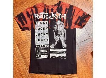 Tupac Shakur Poetic Justice Chemistry T-shirt Size Small