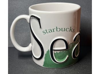 Starbucks 2002 Barista Collectors Series Seattle Coffee Mug