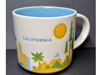 Starbucks Mug California You Are Here Collection 2014