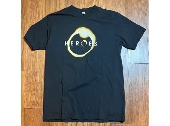 Heroes Black T-shirt Season One Quote On Back Size Large