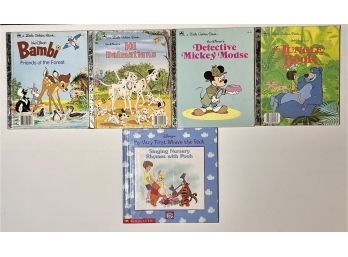 Lot Of Vintage Disney Childrens  Books