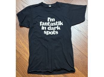 Vintage General Electric GE Mens T-shirt 'im Fantastik In Dark Spots'