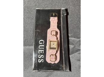 Ladies Guess Watch With Bag