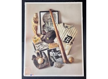 1993 First Edition Print The Georgia Peach Ty Cobb Factory Sealed Limited Edition MLB Licensed