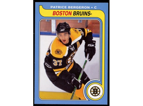2008 O-pee-chee Hockey Patrice Bergeron #34 Boston Bruins