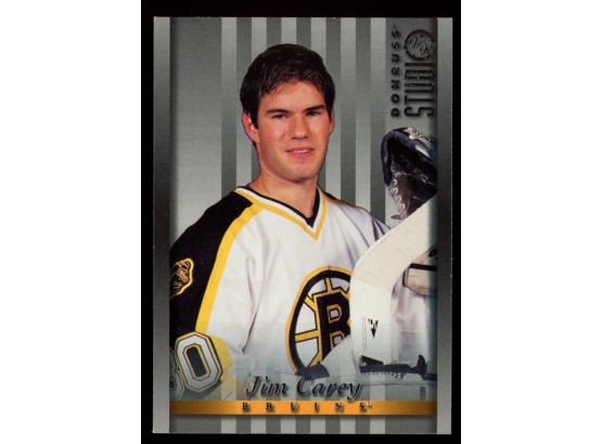 1997-98 Donruss Studio Hockey Jim Carey #45 Boston Bruins